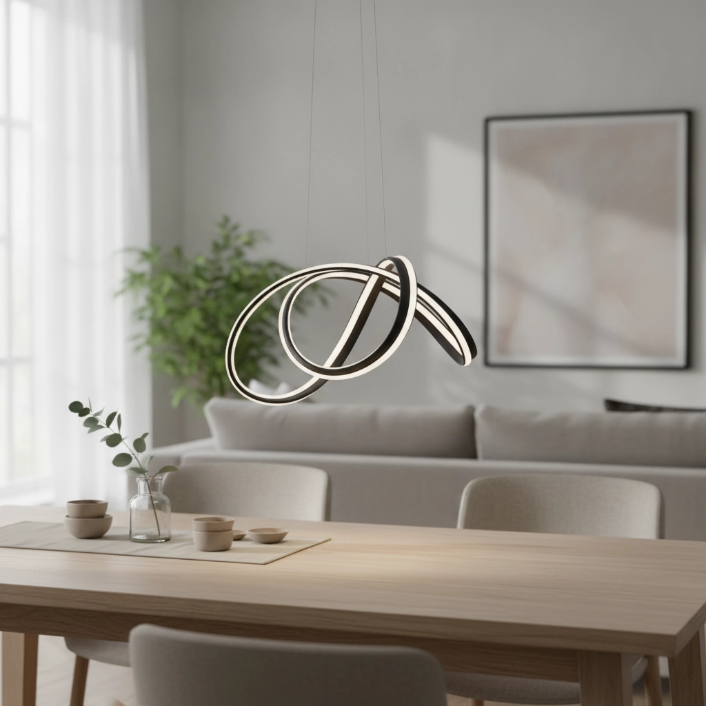 Design hanglamp Truno zwart