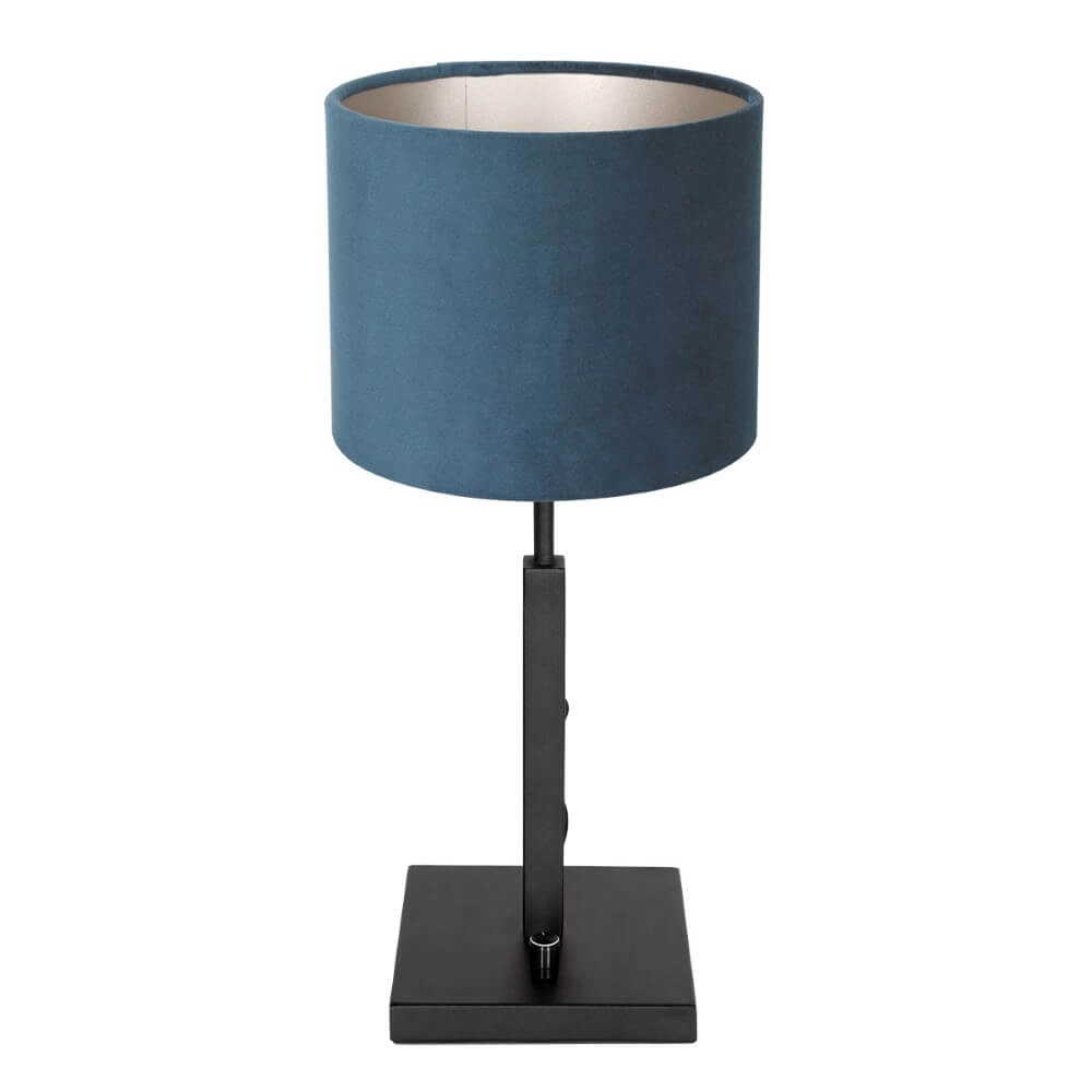 Velvet schemerlamp Stang blauw met zwart Steinhauer 8712746147377