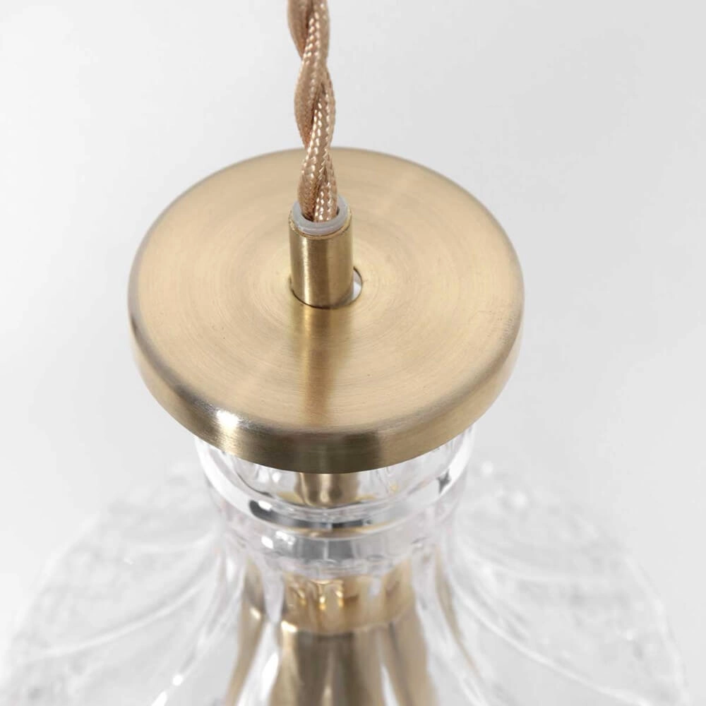 Klassieke hanglamp Grazioglass Ø 12,5cm Steinhauer 8712746166330
