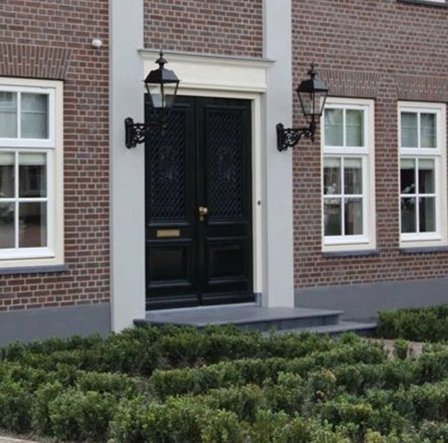 Nostalgische buitenlamp Egmond zwart KS verlichting 8714732122948