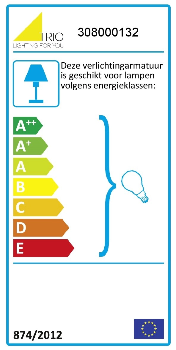 Hanglamp Romino II Trio 4017807288827