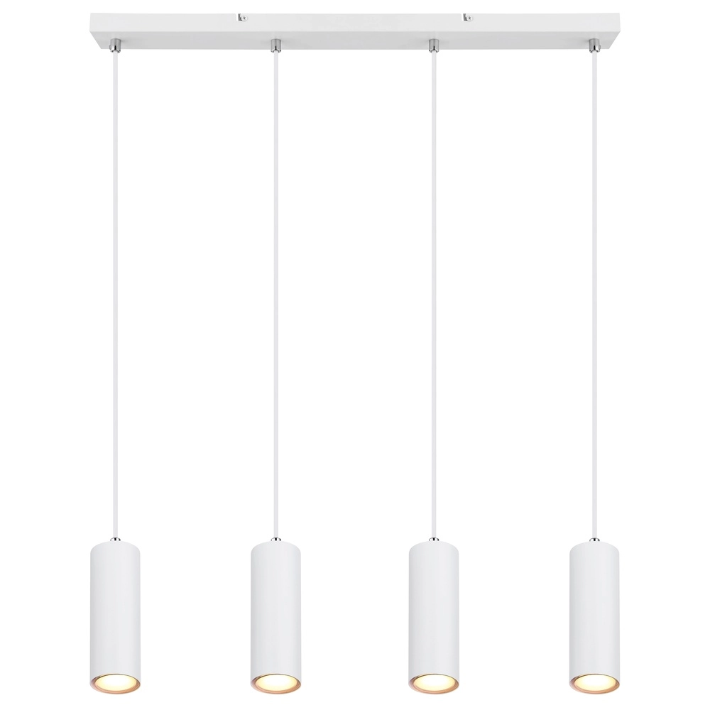 Hanglamp Robby 4-lichts wit Globo 9007371436545
