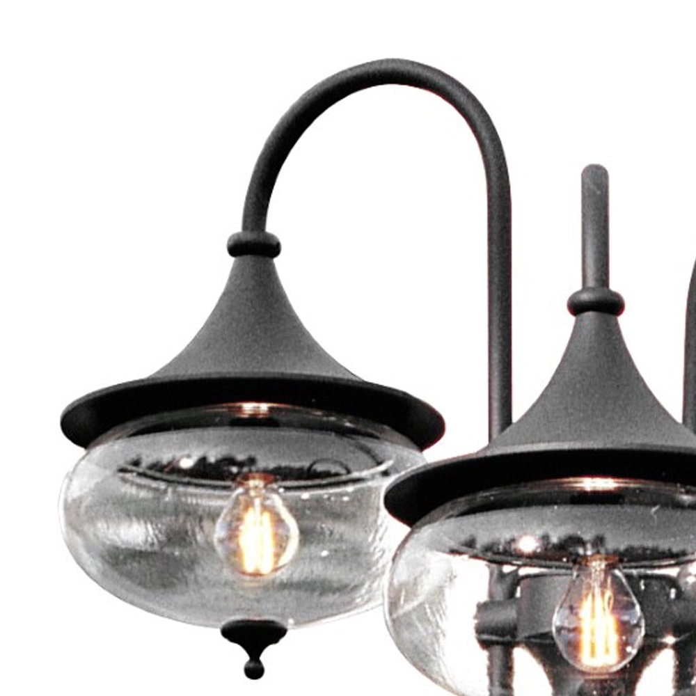 Lantaarnlamp Libra 3-lichts zwart KonstSmide 7318306217507