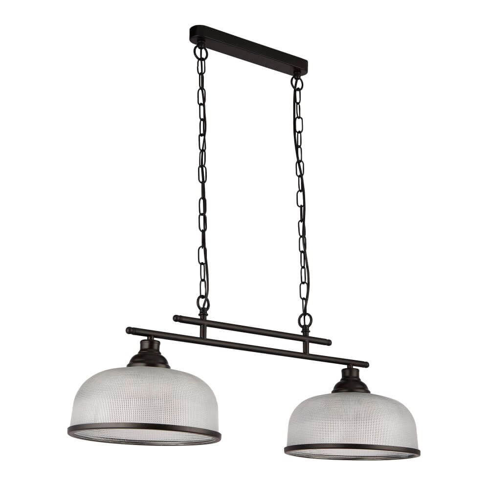 2-lichts hanglamp Highworth klassiek