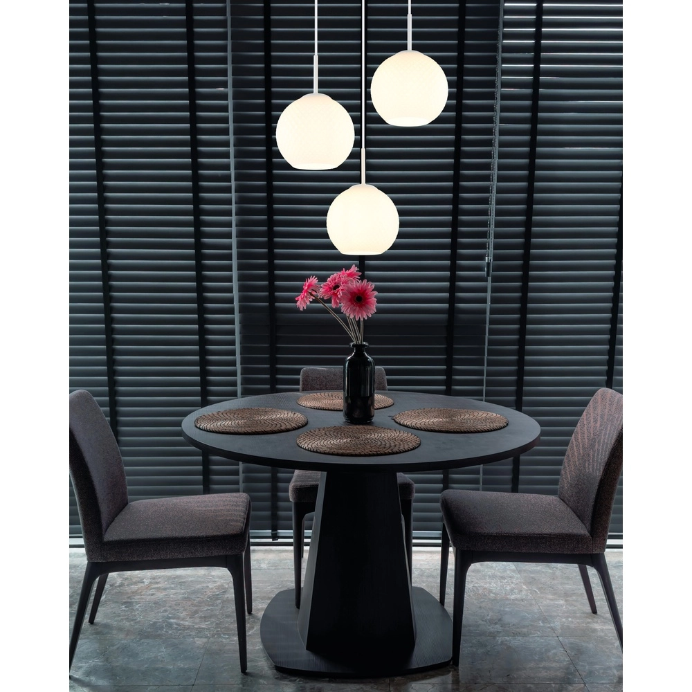 Witte hanglamp Andre 3-lichts design Globo 9007371586462