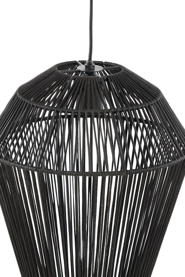 Bohemian hanglamp Deya zwart Ø 45cm Light & Living 8717807681166