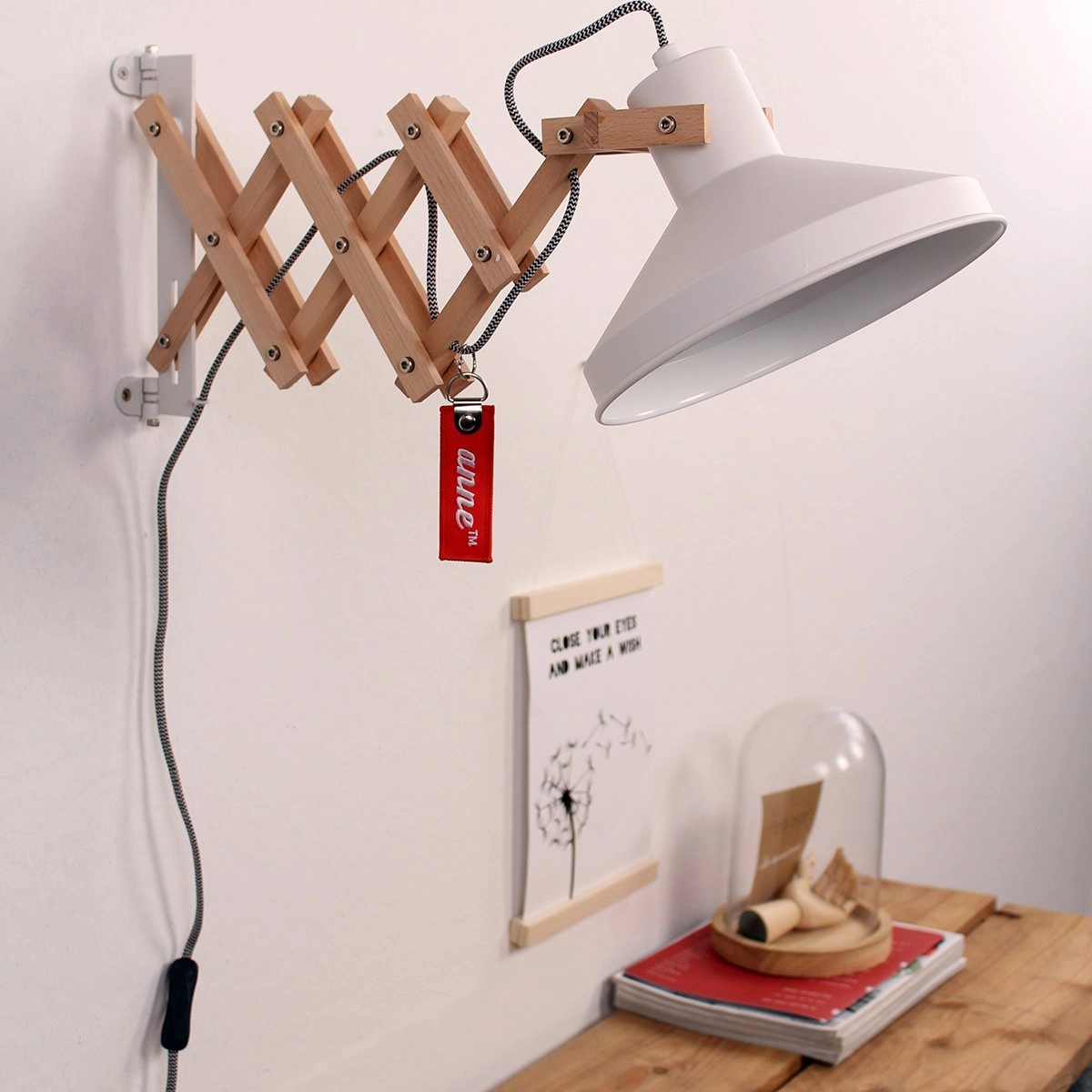 Wandlamp Woody Scissors Steinhauer 8712746111941
