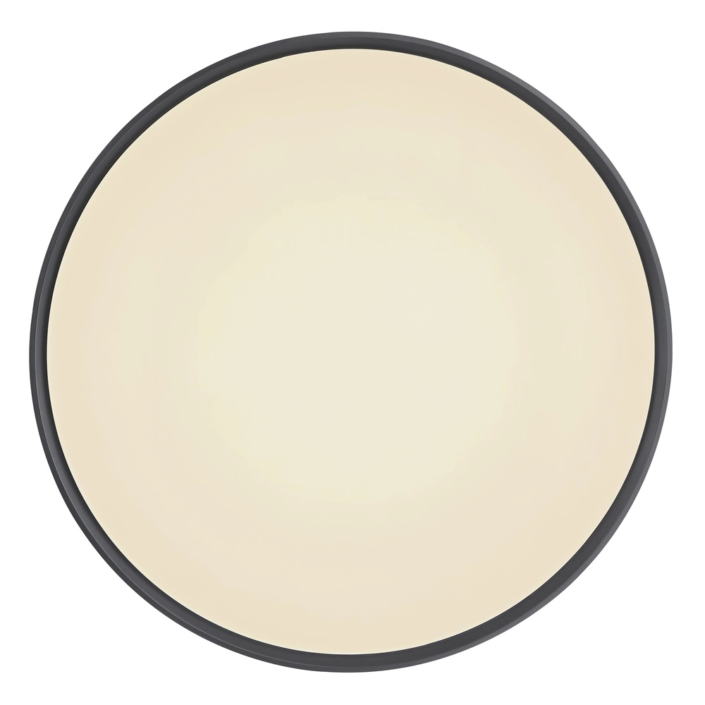 Plafonniere Sonny zwart met wit Ø 39cm Globo 9007371424832