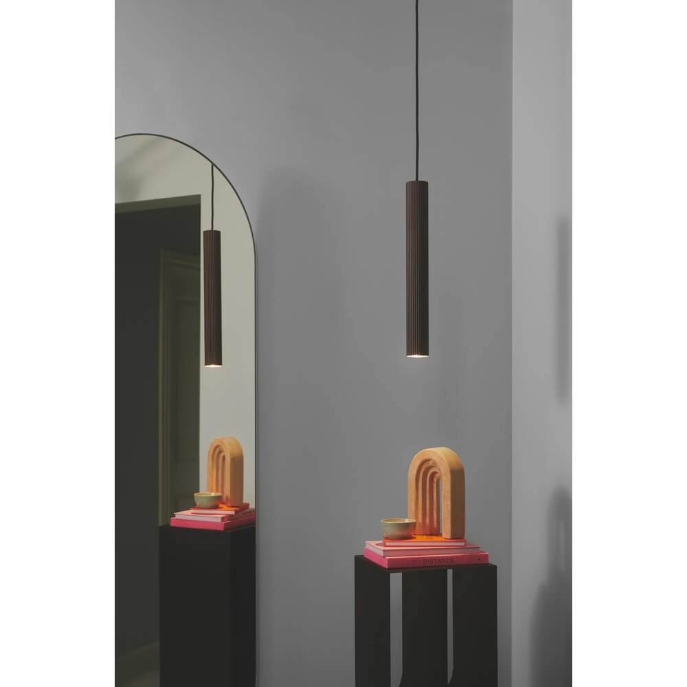 Design hanglamp Vico metallic bruin Nordlux 5704924018374