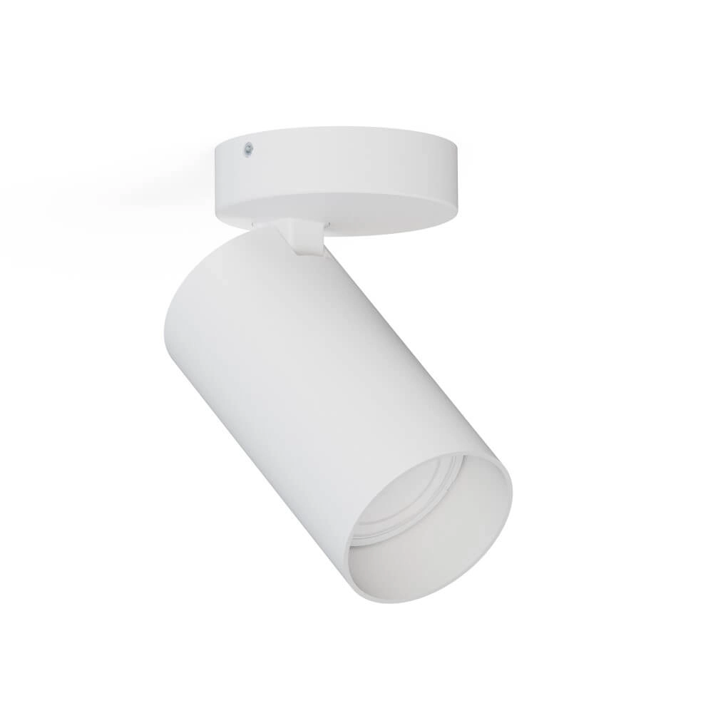 Witte opbouwspot Mono kantelbaar Lyora 5903139780797