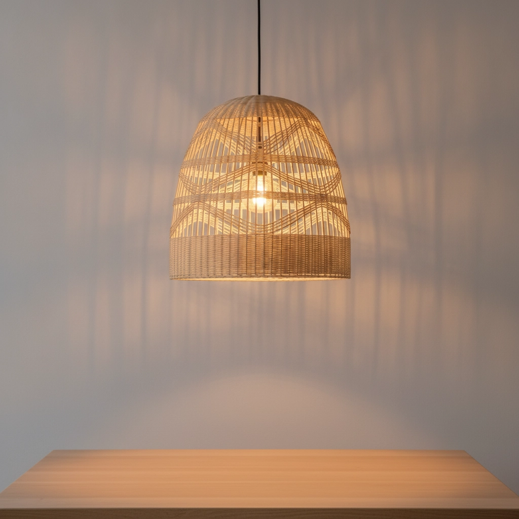 Rotan hanglamp Marlo Ø 46cm