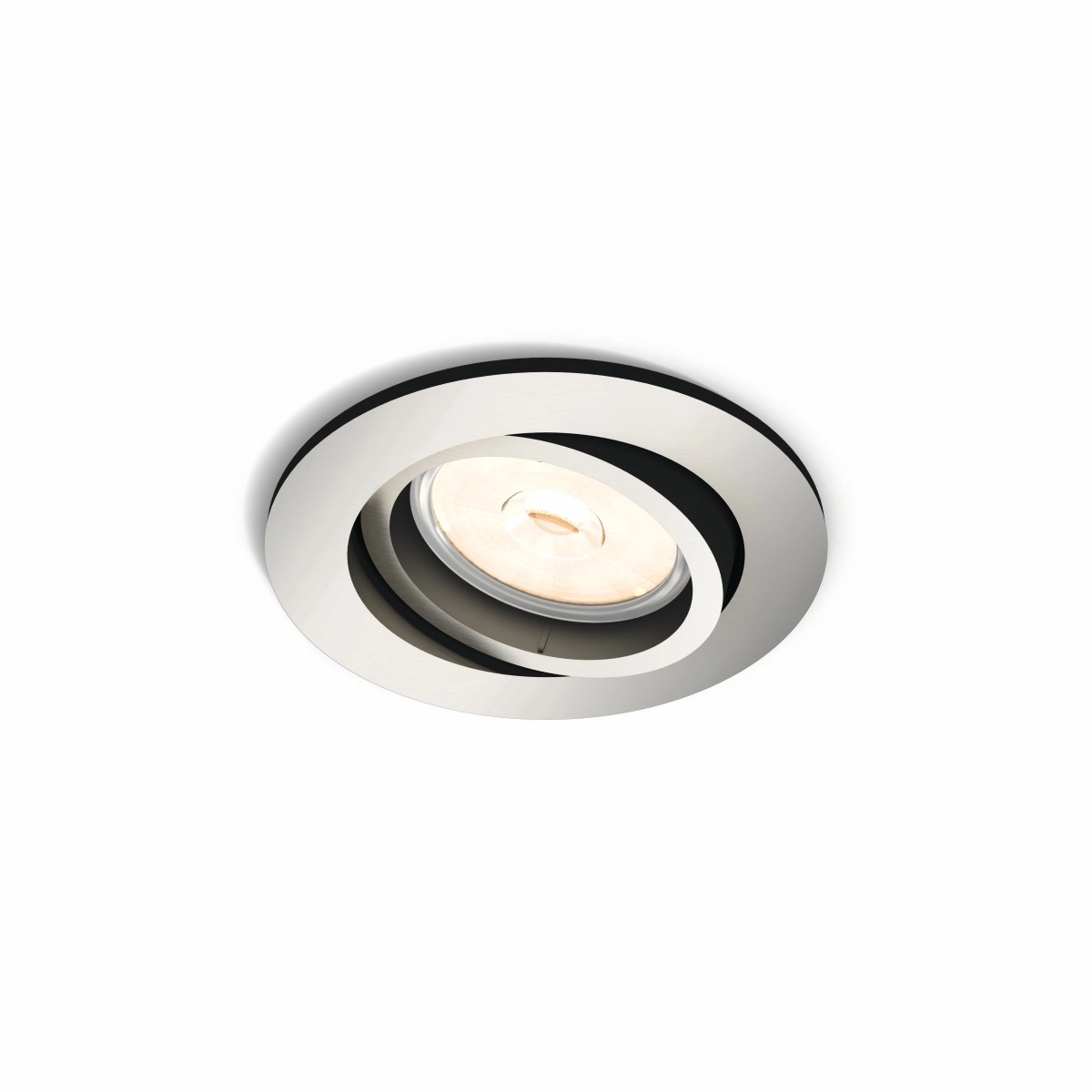 Inbouwspot Donegal GU10 rond 9cm nikkel Philips 8718696160831