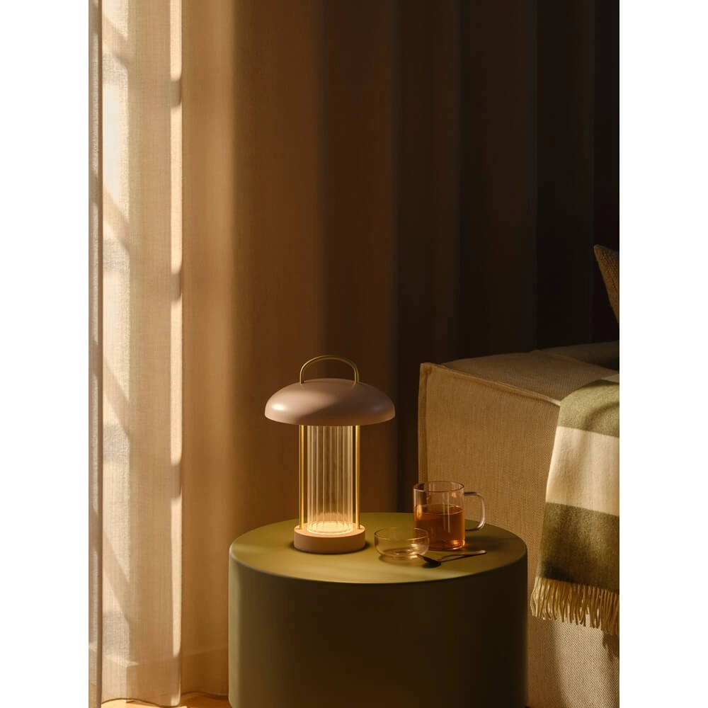 Tafellamp Mirano roze oplaadbaar Nordlux 5704924024627