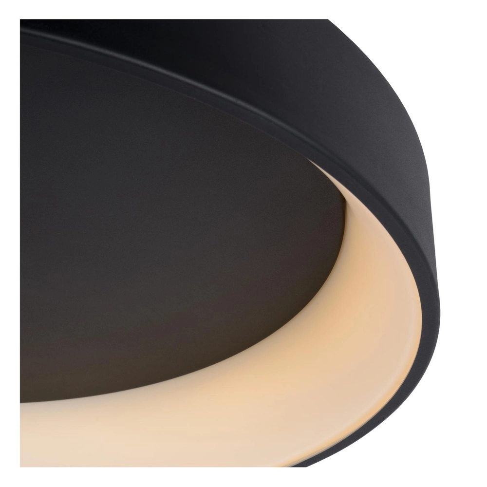Plafonniere Talowe Led Ø 30cm zwart Lucide 5411212460615