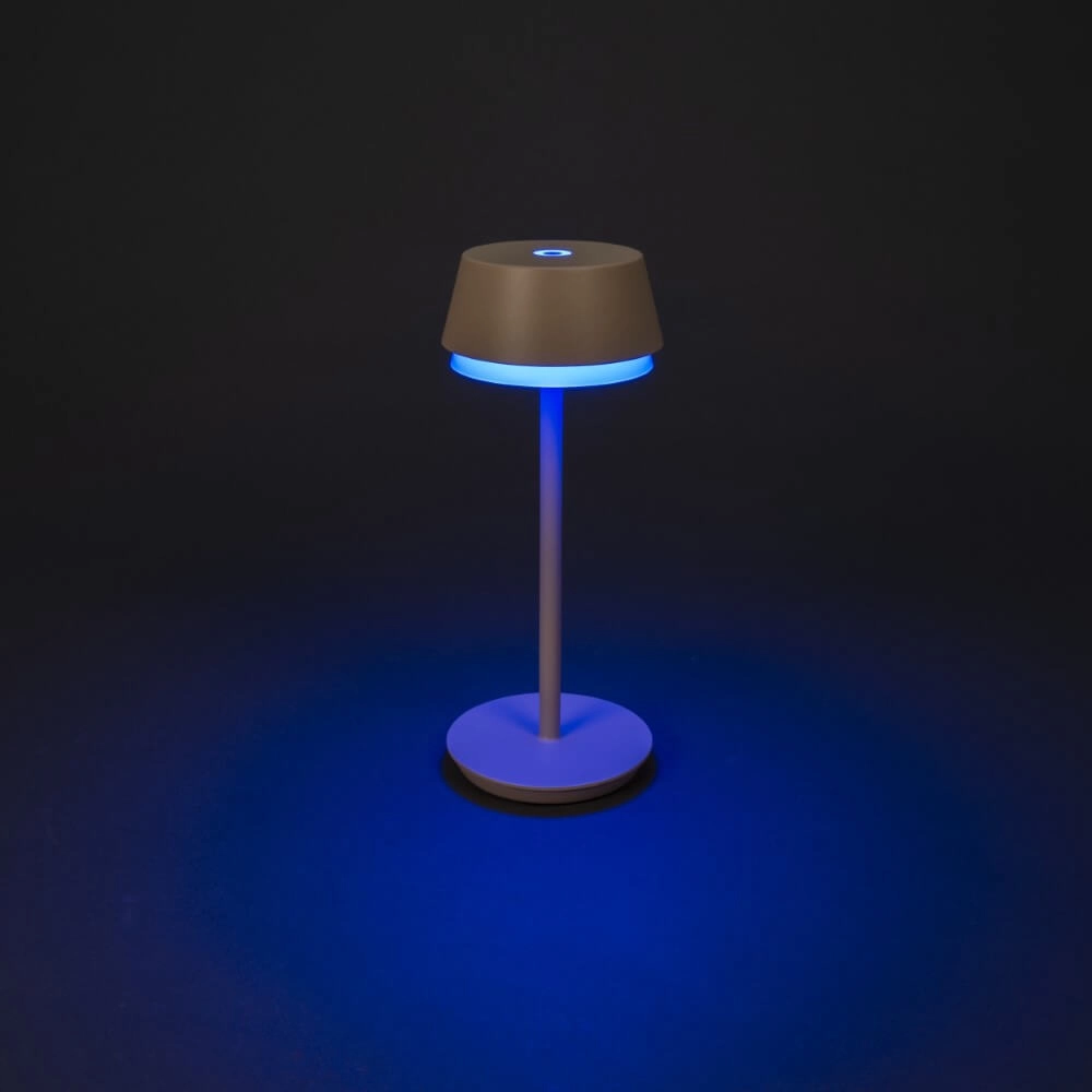 Table lamp Lyon sand color with RGB function KonstSmide 7318307830330