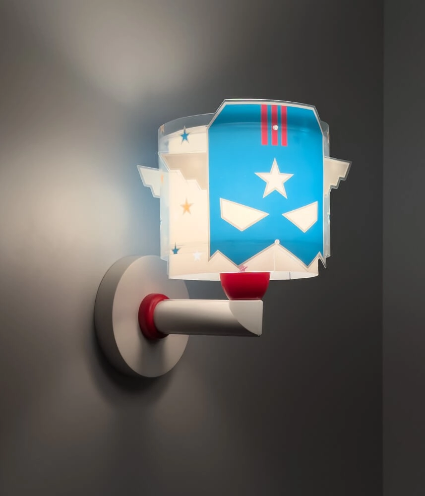 Wand nachtlampje Blue Hero Dalber 8420406618197