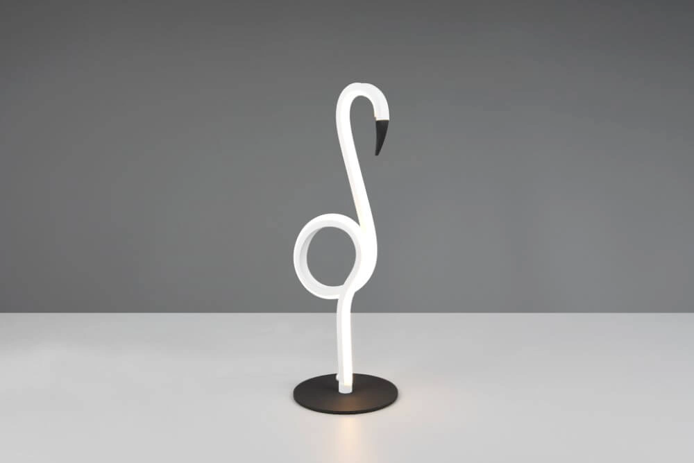Witte flamingo led tafellamp Ingo