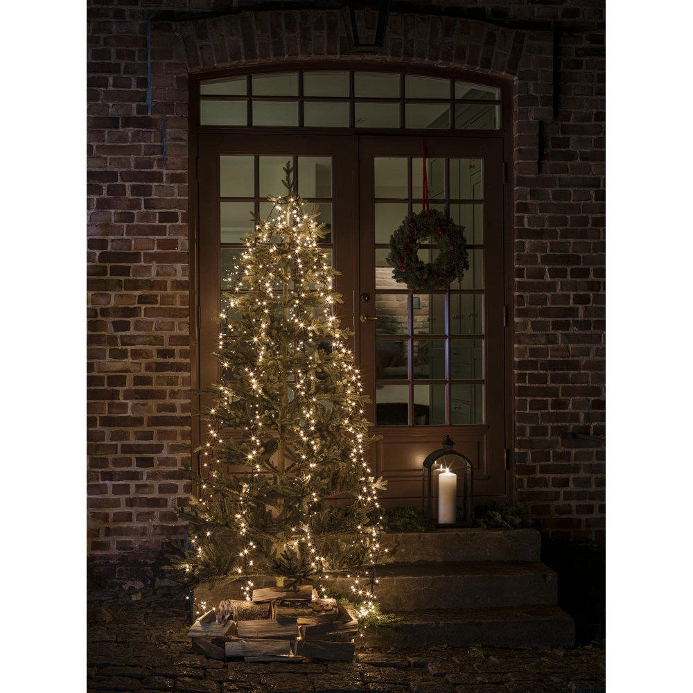 Verlichtingset 240cm - 6x 110 led - 2700K frosted voor kerstboom KonstSmide 7318306650137