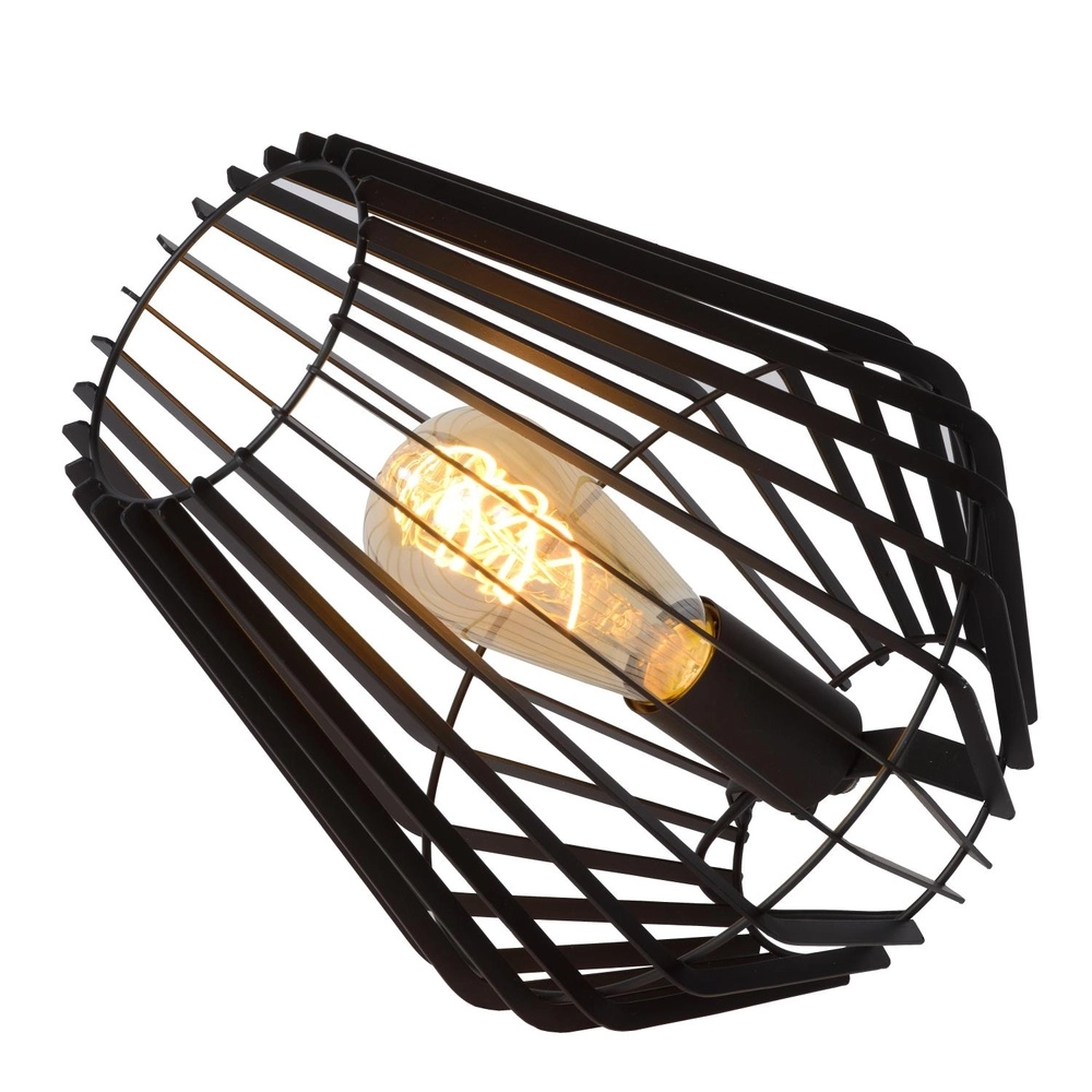Tafellamp Reda zwart Lucide 5411212782496