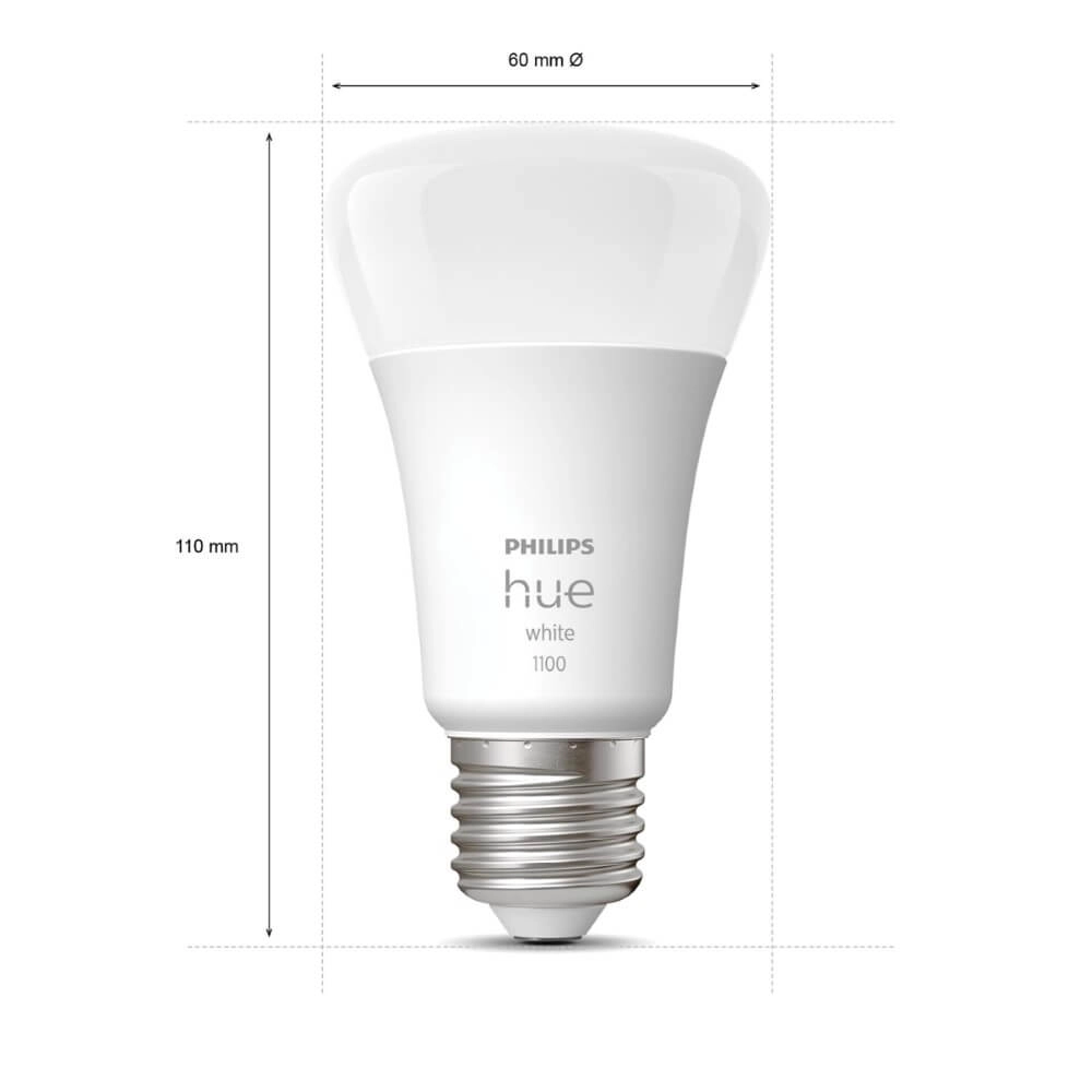 Hue - E27 - 10W - White Philips 8719514288232