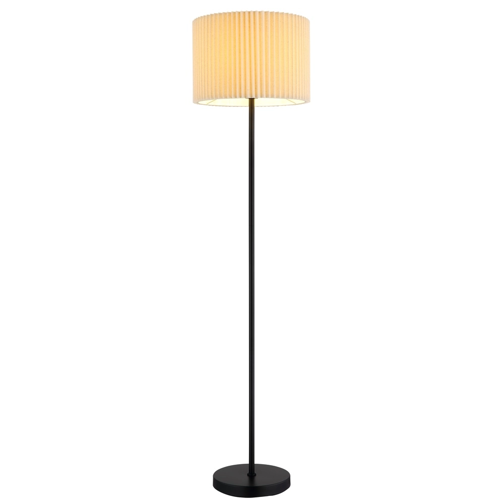 Vloerlamp Page Ø 38cm wit met zwart