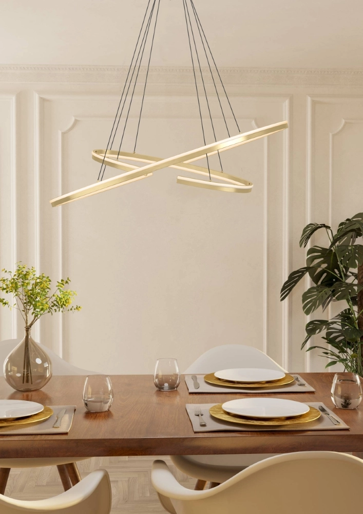 Design hanglamp Bogado goud Stars of Light 9008606357949