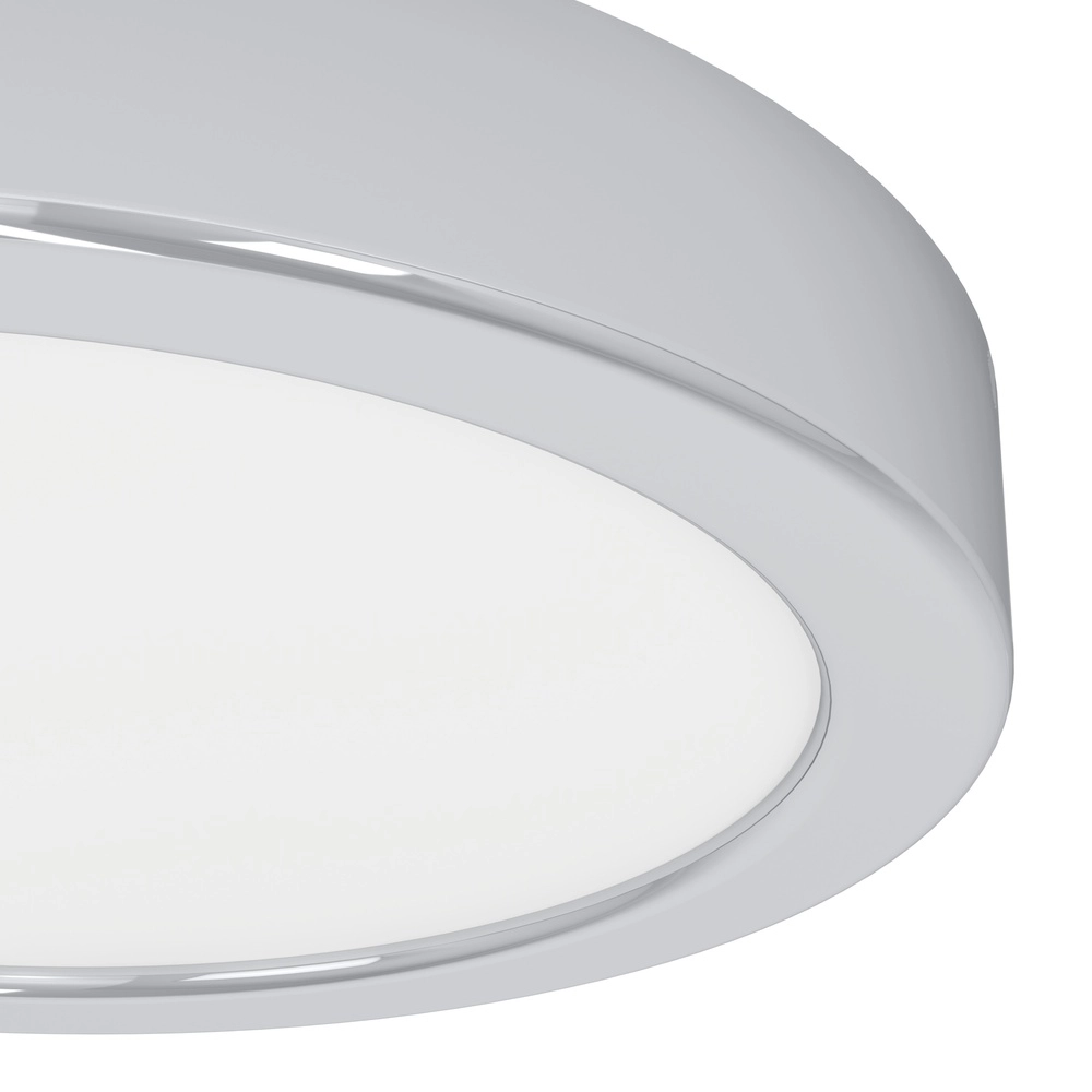 Chrome plafondlamp Fueva 6 led - Ø 16,6cm Eglo 9008606331055