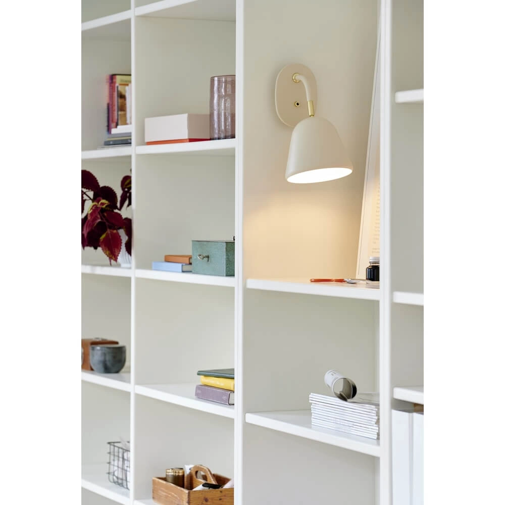Zand bruine wandlamp Fleur design Nordlux 5704924005282