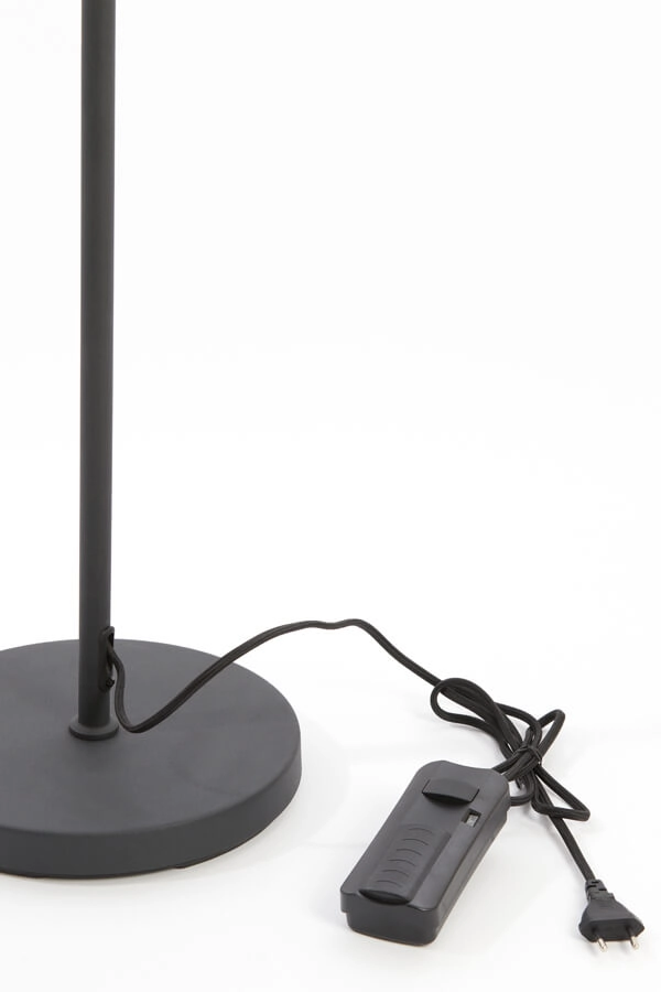 Zwarte leeslamp Rijeka 150cm Light & Living 8717807742171