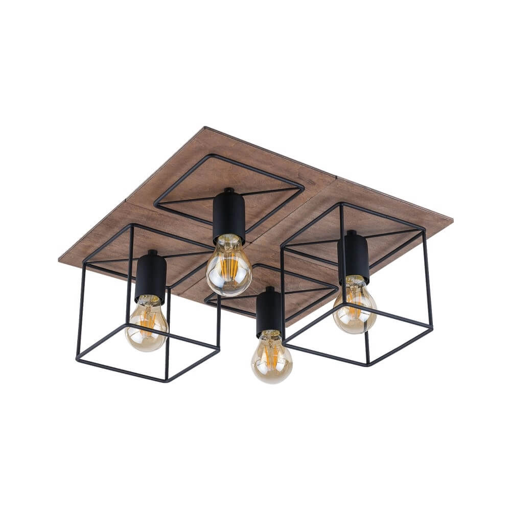 Plafondlamp Coba 4-lichts
