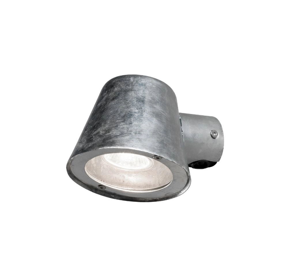 Wandspot Trieste 11cm zinkgrijs