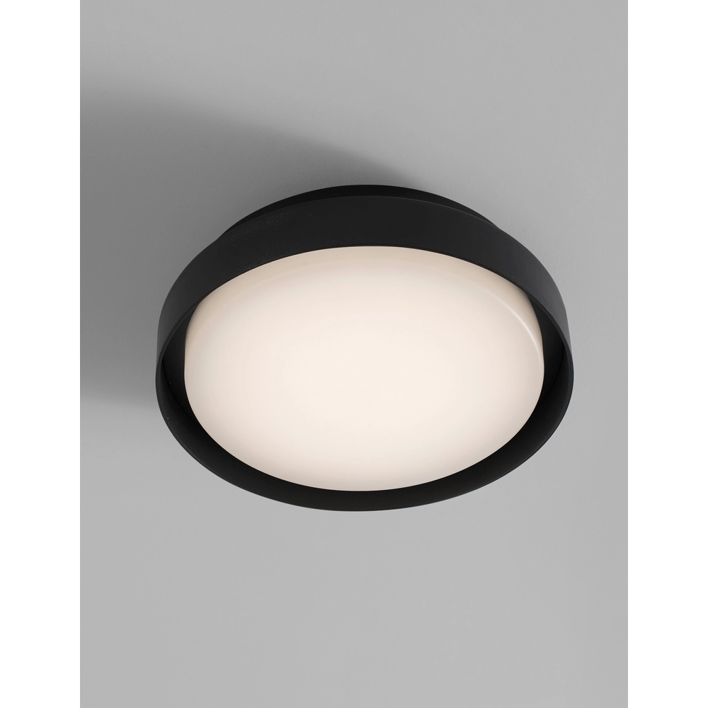Plafondlamp Oliver Ø 27cm antraciet