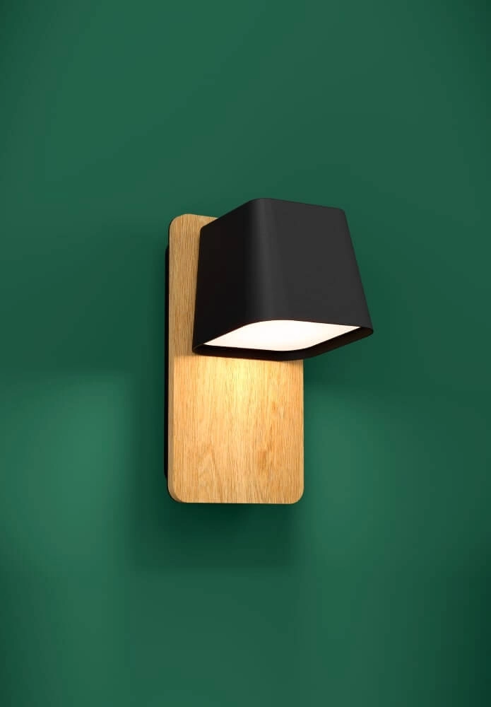 Wandlamp Ruscio met stoffen kap Stars of Light 9008606220816