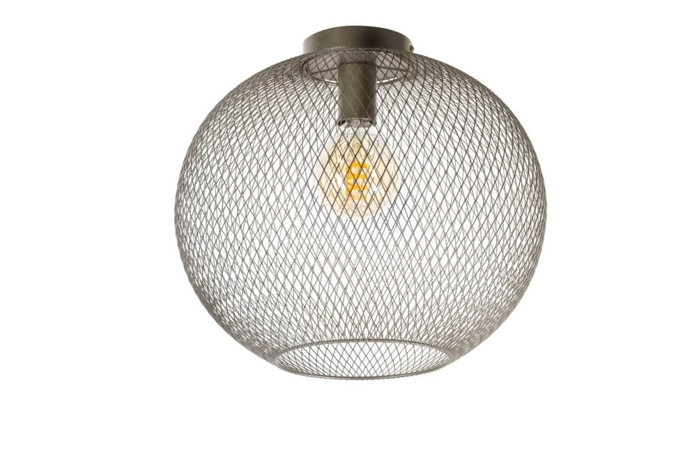 Bruine plafondlamp Billie design Ø 40cm