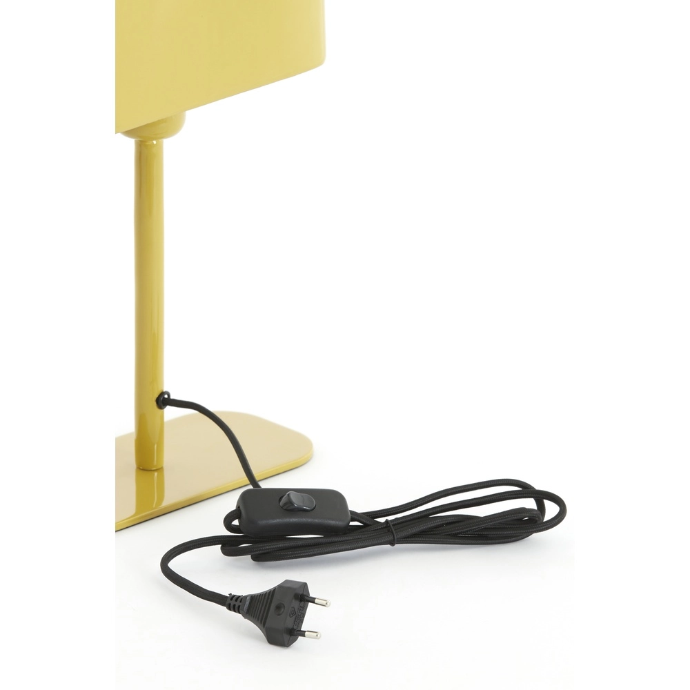 Nachtkastlamp Elenie 20x10cm - glans okergeel Light & Living 8717807818722