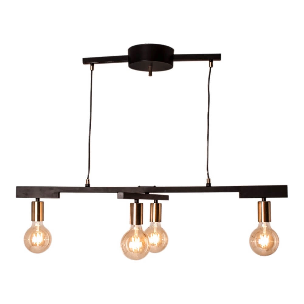 Hanglamp Zeona mat zwart