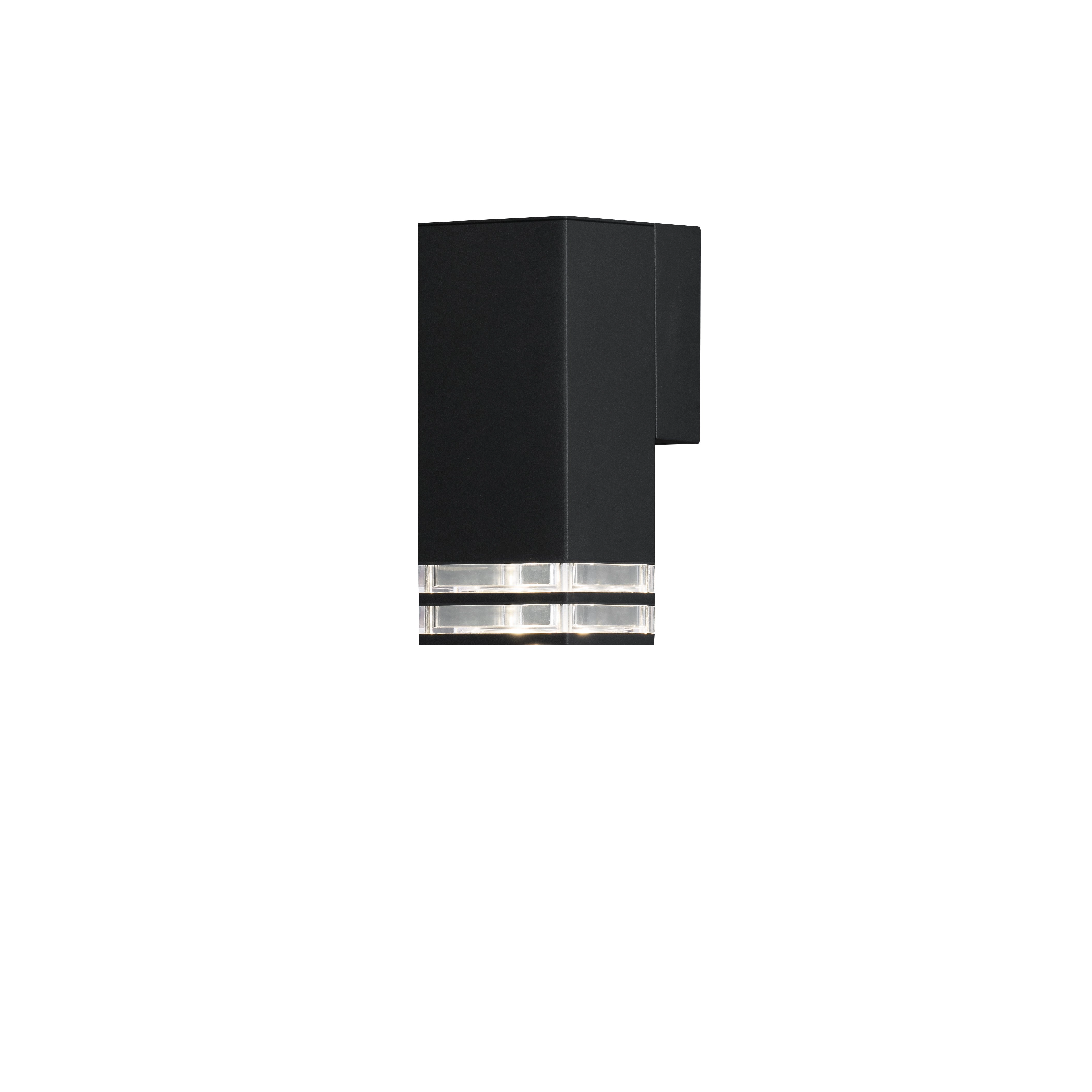 Zwart opbouwspot Antares
