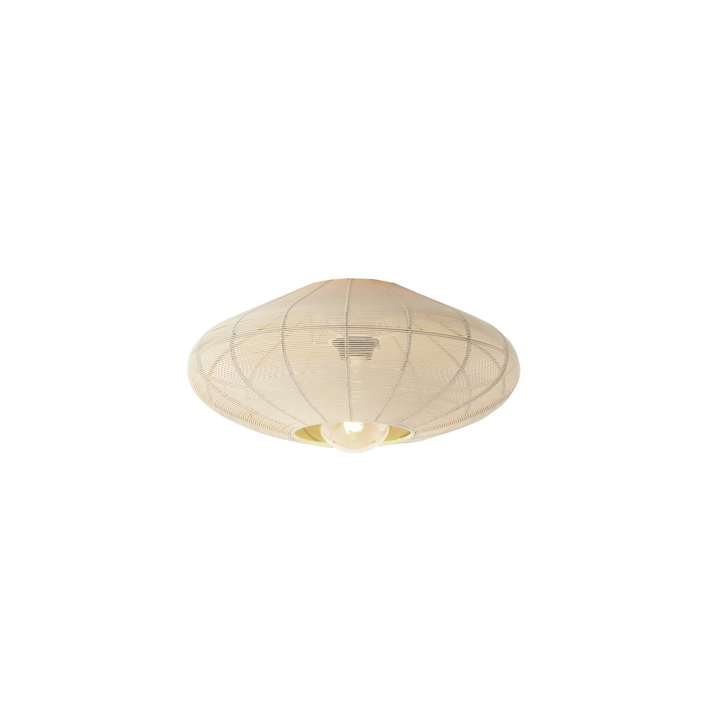 Metalen plafondlamp Bahoto Ø 40cm - mat crème Light & Living 8717807706012