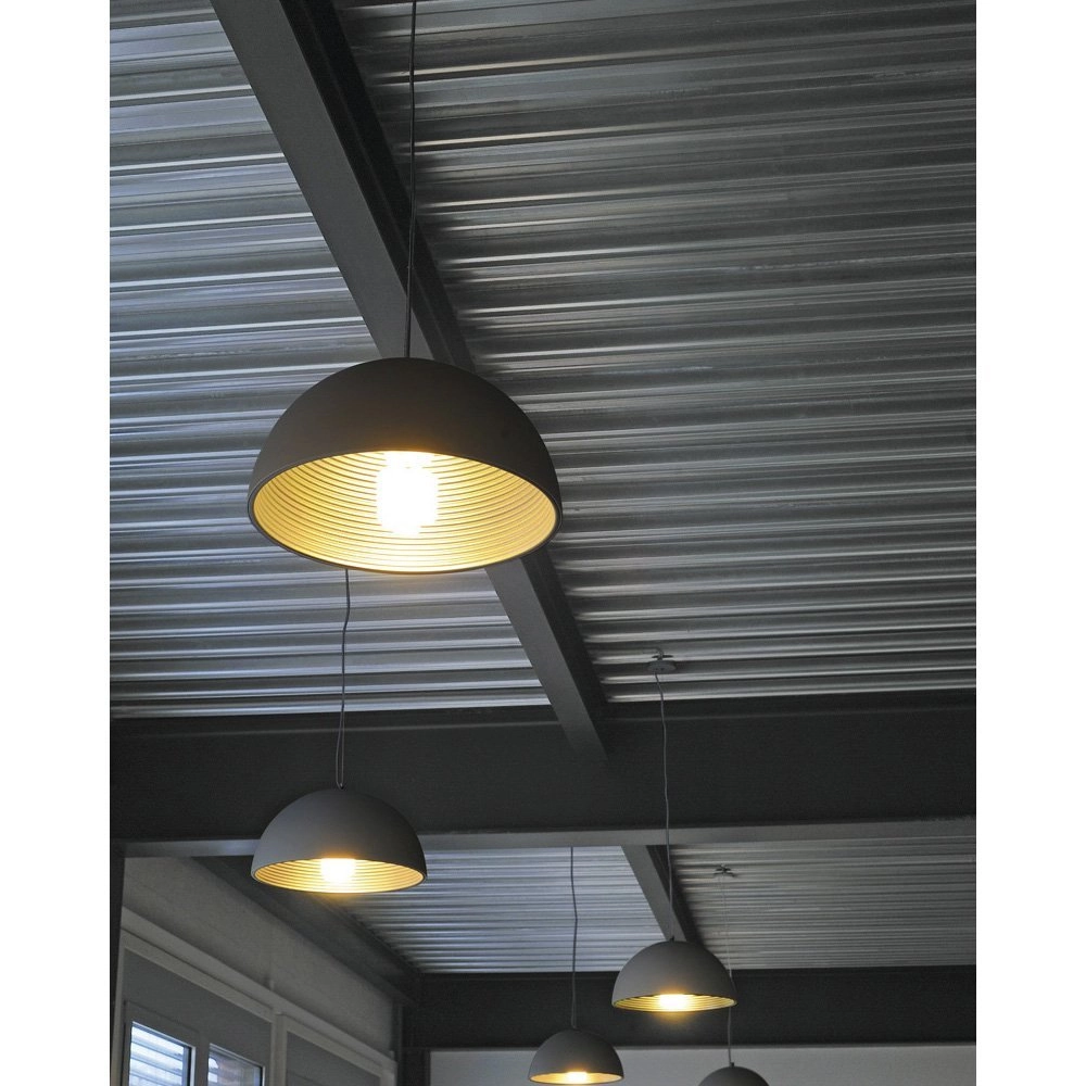 Hanglamp Forchini M PD-1 zwart SLV 4024163136976