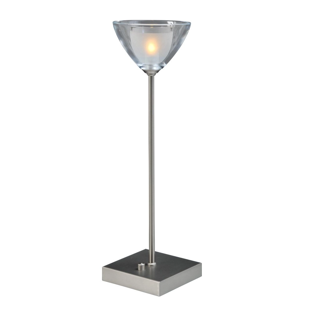 Led tafellamp Caterina LED 42cm metaalgrijs