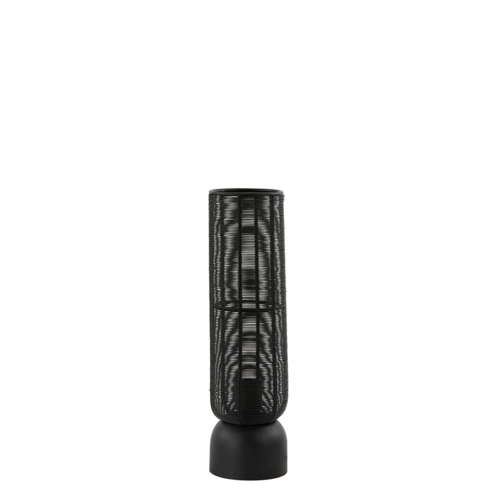 Tafellamp Lezuza Ø 11cm zwart