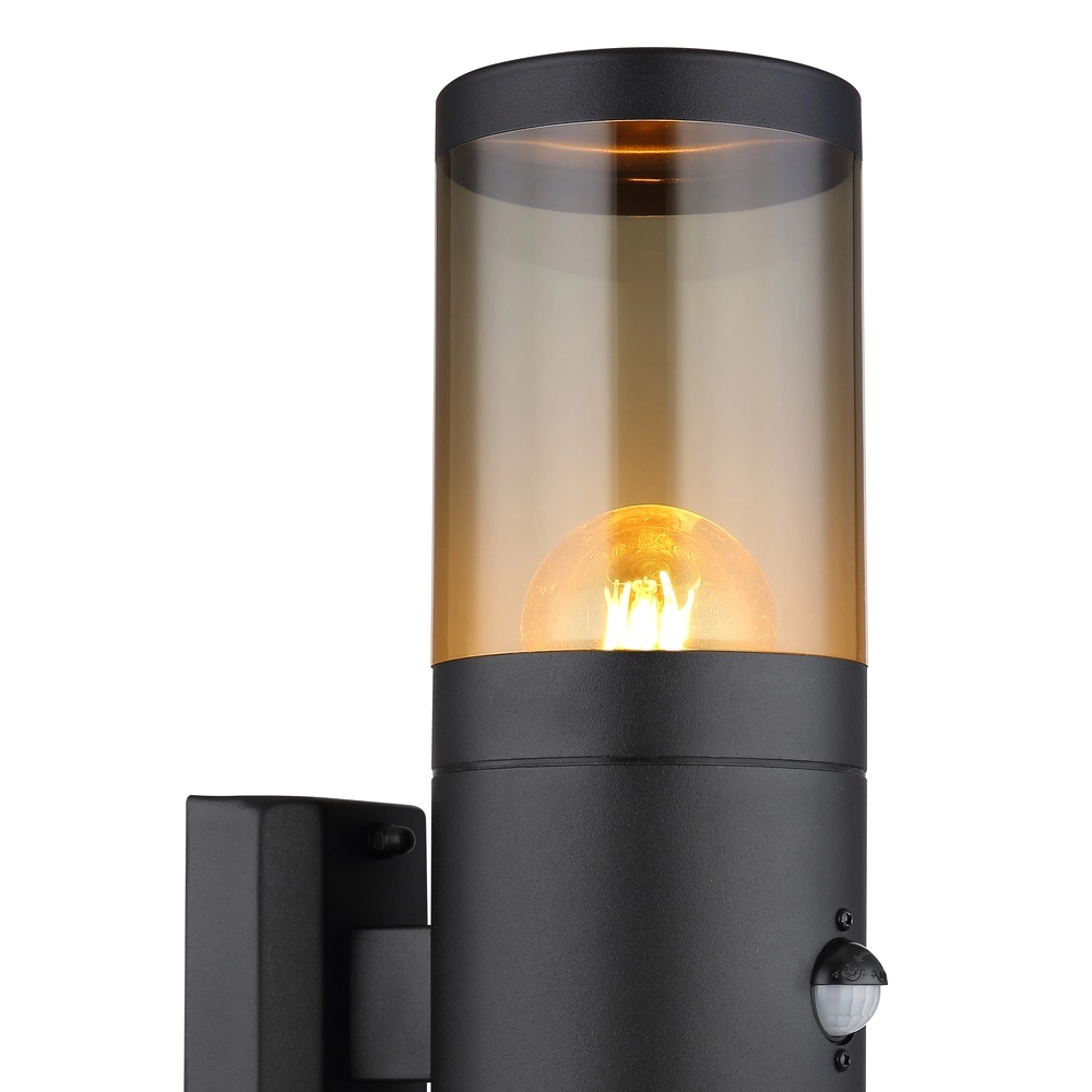 Moderne wandlamp Xeloo zwart met sensor Globo 9007371435289