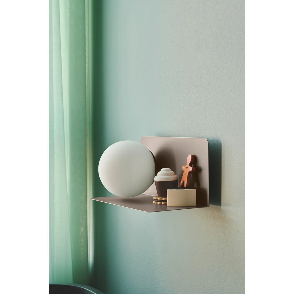 Muurlamp met bol Lilibeth bruin Nordlux 5704924016004