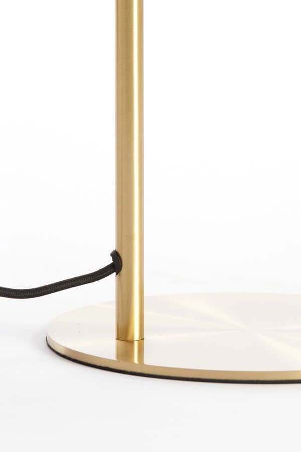Gouden tafellamp Moroc Ø 20cm Light & Living 8717807686420
