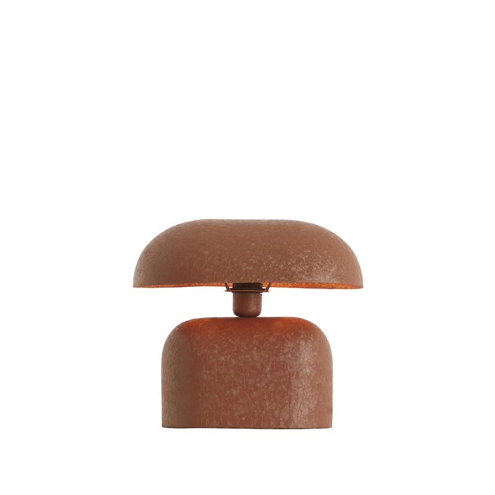 Schemerlamp Todd ovaal - mat donker oranje Light & Living 8717807818913
