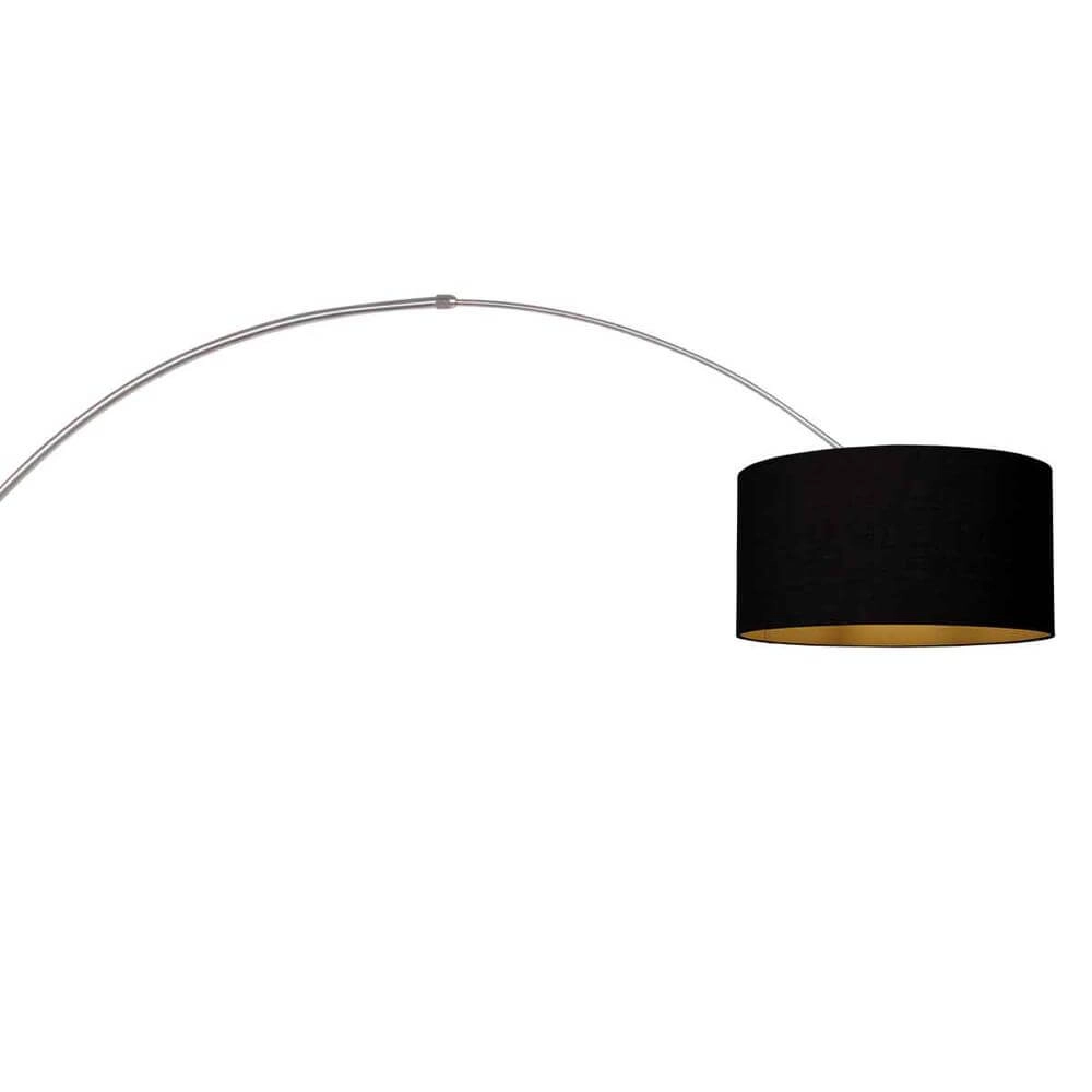 Wandlamp Sparkled Light metaal met zwarte kap Steinhauer 8712746175547