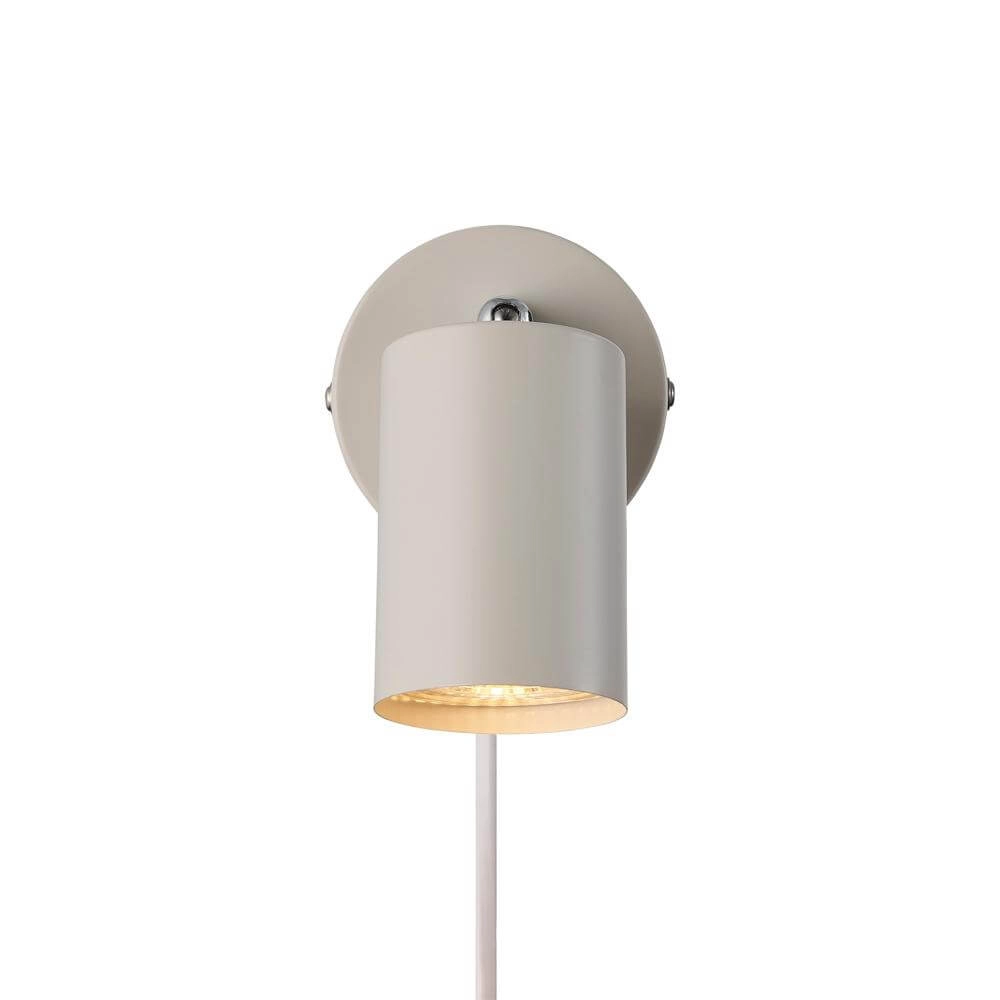 Zand bruine wandlamp Explore met snoer Nordlux 5704924018800