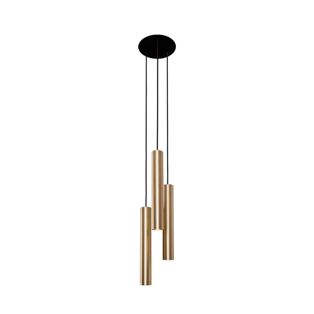 Vide hanglamp Eye zwart met goud