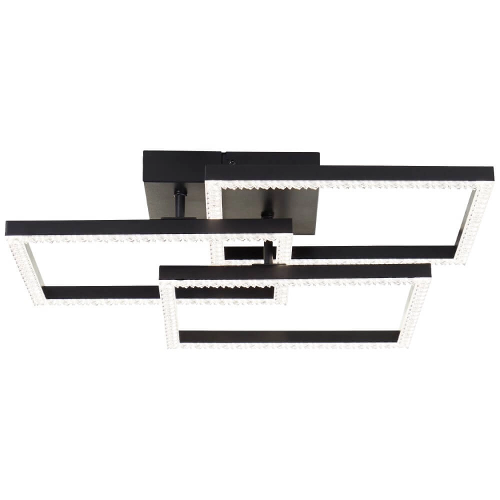 Zwarte plafondlamp Ranni 3900lm Brilliant 4004353442148