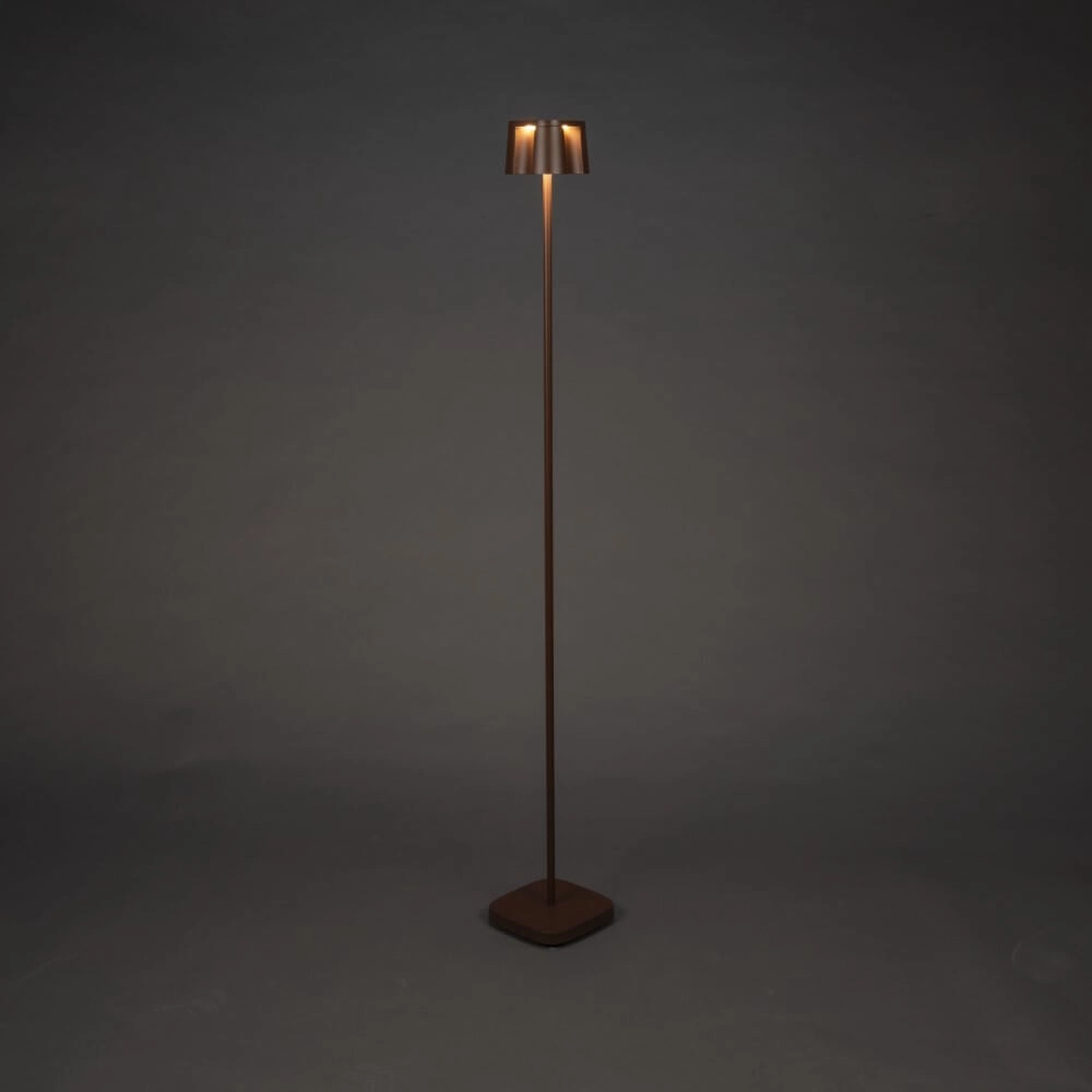 Roestbruine vloerlamp Nice voor buiten KonstSmide 7318307831979